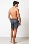 Clean Cut Copenhagen Swim Shorts Navy Herringbone