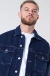 ONLY & SONS RICK OVZ DARK BLUE JACKET Dark Blue Denim