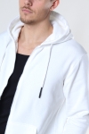 Only & Sons Onsceres Life Zip Thr. Hoodie Sweat White