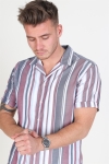 Jack & Jones Robert Stripe Overhemd S/S Cordovan