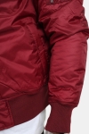 Urban Classics Bomber Jas Burgundy