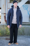 Jack & Jones Keen Stretch Parka Jacket Dark Navy