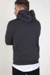 Jack & Jones Soft Sweat Hood Dark Grey Melange