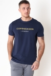 Lindberg City Print S/S T-shirt Dark Blue