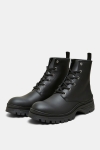 Selected SLHBRODY MATT LEATHER BOOT Black