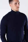 JEFF MALCOLM ROLL NECK KNIT Navy