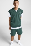 Jack & Jones JJITOBIAS SWEAT SHORTS KA Trekking Green