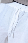 Woodbird Bommy Linen Shorts Off White
