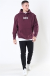 Levis Relaxed Graphic Hoodie Bordeux