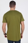 Denim Project Bas T-shirt Olive