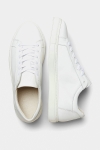 Selected SLHEVAN LEATHER TRAINER B NOOS White