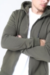 Only & Sons Ceres Life Zip Hoodie Olive Night