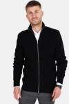 Clean Cut Osin Zip Cardigan Breien Black