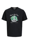 Jack & Jones Hydra Front Tee Black