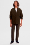 Selected Rick Oxford Regular Shirt Ls Demitasse