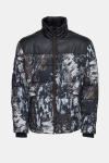 Only & Sons Bertil Puffer Jas Black Print