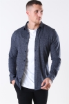 Only & Sons Gabriel LS Strikket Overhemd Dark Navy