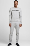 Jack & Jones LOUNGE SET Light grey melange