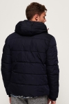 Superdry Sports Puffer Jas Navy/Bright Red