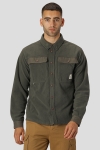 Fat Moose Herold Fleece Overshirt Beetle Green