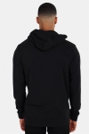 Only & Sons Basic Sweat Zip Hoodie Unbrushed Black