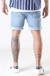 Denim Project Mr Orange Denim Shorts Light Blue Destroy