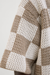 Jack & Jones Athletico Loose Fit Crochet Polo Shirt SS Desert Taupe