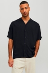 Jack & Jones Jeff Resort Shirt SS Black