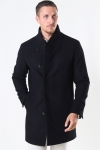 Jack & Jones COLLUM WOOL COAT Black