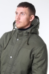 Only & Sons Yanick Teddy Hood Parka Jas Olive Night