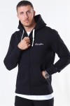 Champion Hooded Full Zip Sweatshirt Black