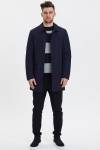 Les Deux Eric Maccoat Lange Jas Dark Navy