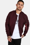 Alpha Industries MA-1 TT Jas Dark Maroon