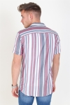 Jack & Jones Robert Stripe Overhemd S/S Cordovan