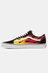 Vans Old Schoenol Sneakers Flame Black/Black/Tr Wht