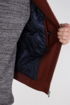 Jack & Jones Magnus Uld Bomber Jas Cappuccino