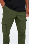 ONLY & SONS DEAN LIFE TAP CARGO PANT Olive Night