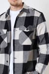 ONLY & SONS MILO LS CHECK OVERSHIRT Black