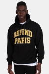 Defend Paris 92 Hoodies Sweat Capuche Black