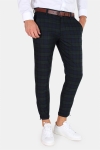 Gabba Pisa Chino Check Broek Navy Green