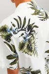 Jack & Jones Tropic Resort Shirt SS Relax  Bright White