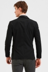 Selected Logan Shawl Tux Blazer Black