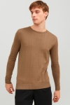 Jack & Jones Emil Knit Crewneck Otter