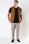 Jack & Jones JORFLINN FLEECE GILET Rubber