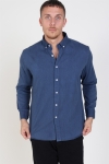 Clean Cut Sälen Flannel Overhemd Denim Blue