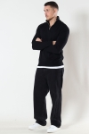 Jack & Jones JJEEMIL KNIT HALF ZIP NOOS Black