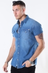 Jack & Jones Sheridan Overhemd S/S Medium Blue Denim