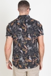 Only & Sons Gabrial S/S Animal Viscose Overhemd Black/Zoo Print