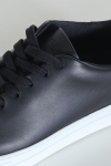 Selected SLHDAVID CHUNKY LEATHER SNEAKER NOOS Black