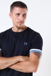 Fred Perry Bold Tipped T-Shirt Navy